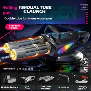 Electric Water Gun with Rotating Barrel