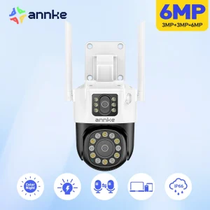 Dual-Lens Outdoor Wireless Security Camera