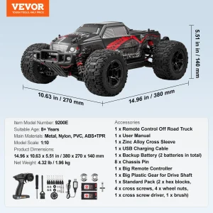4WD RC Car All Terrain Off-Road  Truck