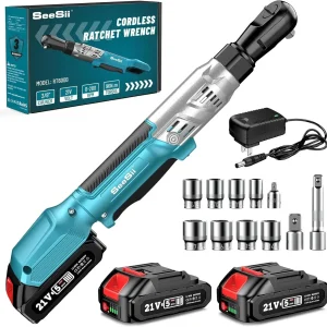 3/8" Cordless Ratchet Wrench Kit